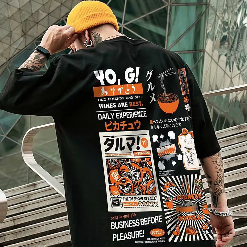 Men's Cotton Gym Basketball T-Shirt - Vintage Y2K Style