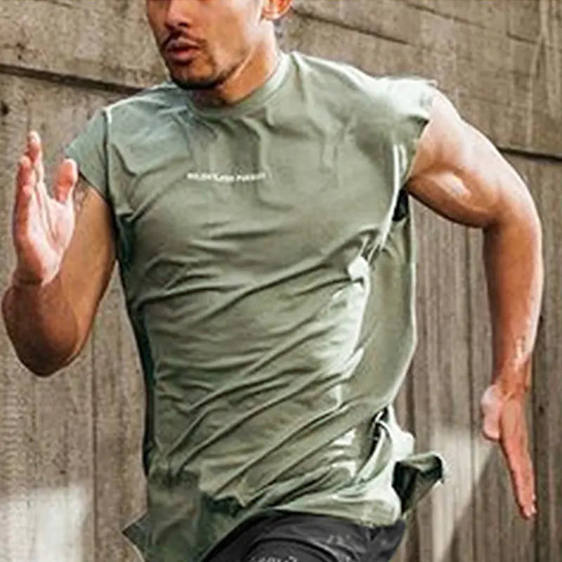 Men's Summer Sports Tank Top - Loose Fit, Quick Dry