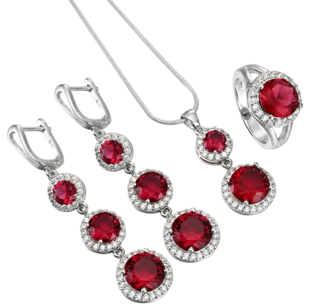 Bridal Jewelry Set - Three-Piece Collection
