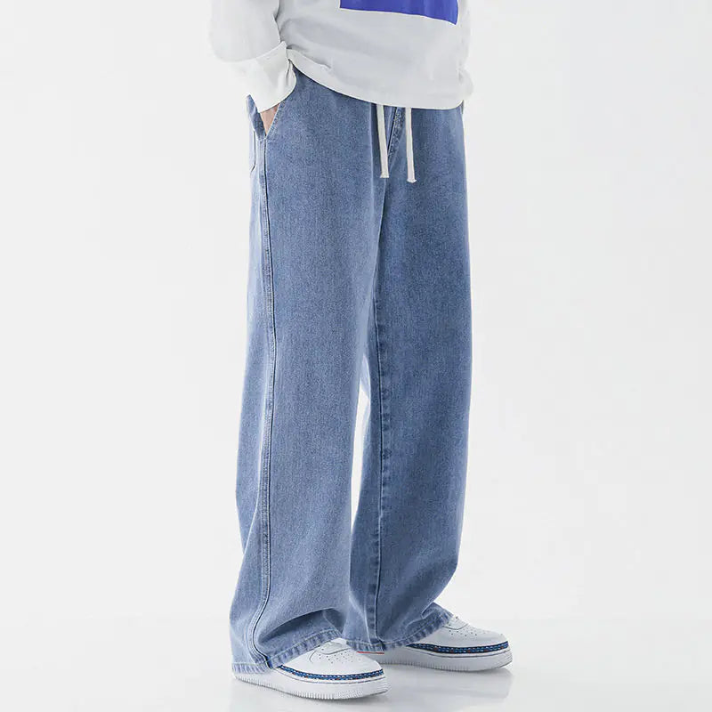 Casual Loose Straight Jeans for Men