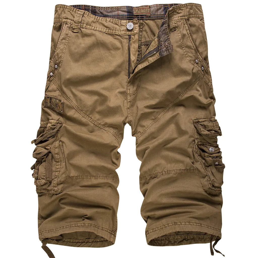 2018 New Cotton Men's Loose Cargo Shorts