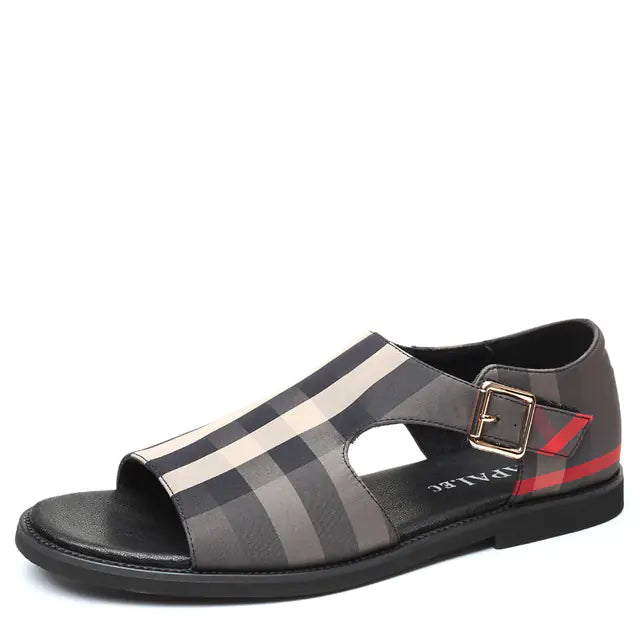 Men's Summer Sandals Non-slip Beach Flip Flops (Size 38-48)