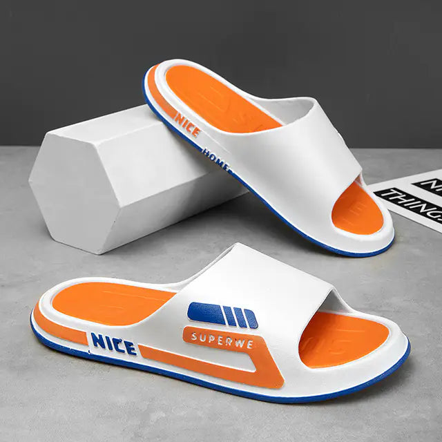 Men's Anti-Slip Casual Beach Slippers and Indoor Shoes