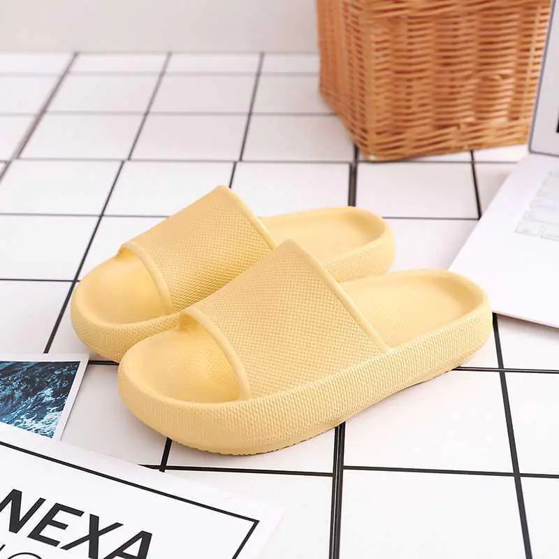 Men's Non-Slip Foot Deodorant Bathroom Slippers