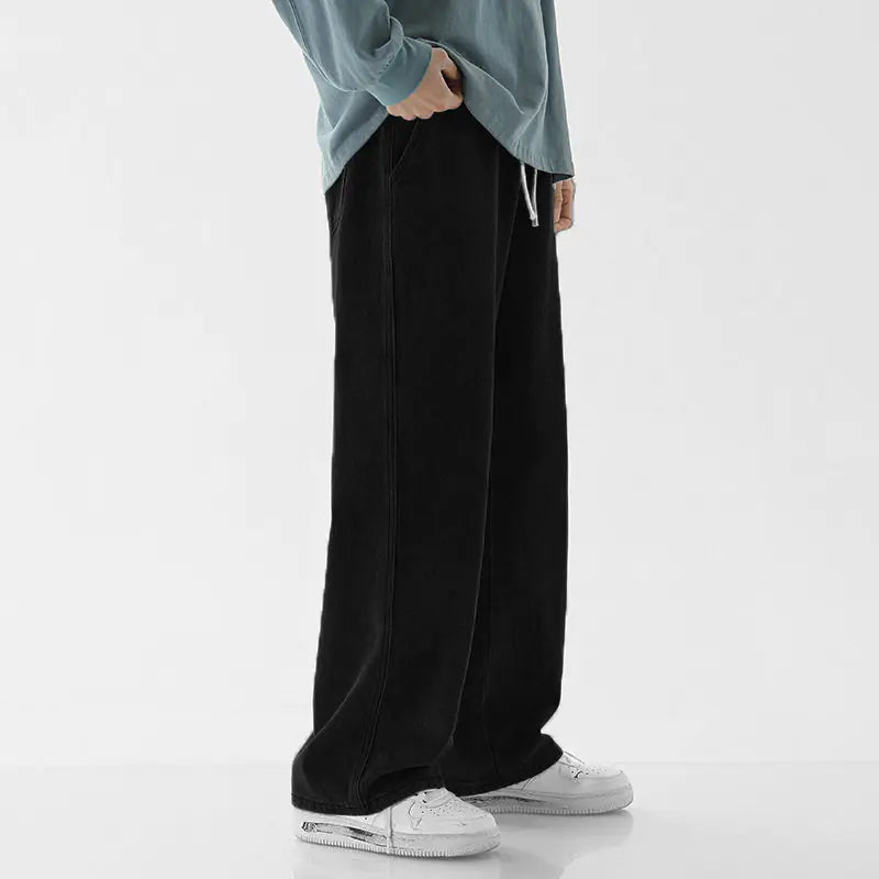 Casual Loose Straight Jeans for Men