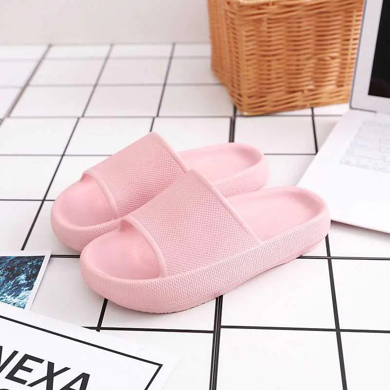 Men's Non-Slip Foot Deodorant Bathroom Slippers