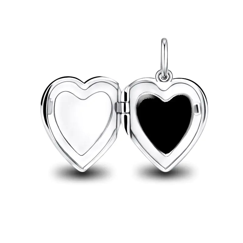 Custom Heart Photo Necklace