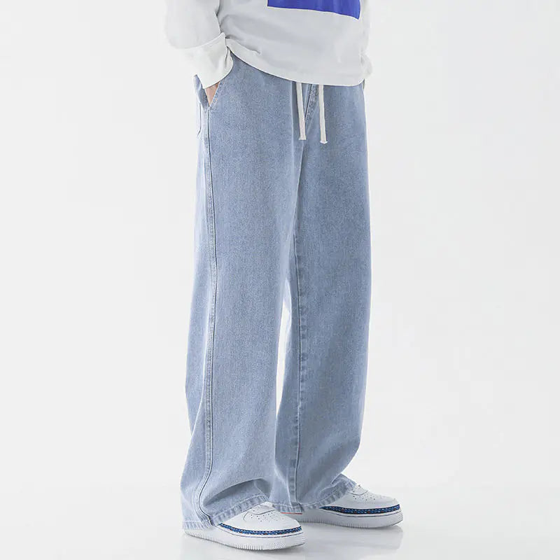 Casual Loose Straight Jeans for Men