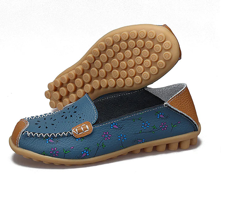 Hollow Dot Shoes for Moms - Flat Style