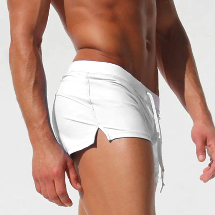Men's Stylish Low Waist Quick-Dry Swim Shorts