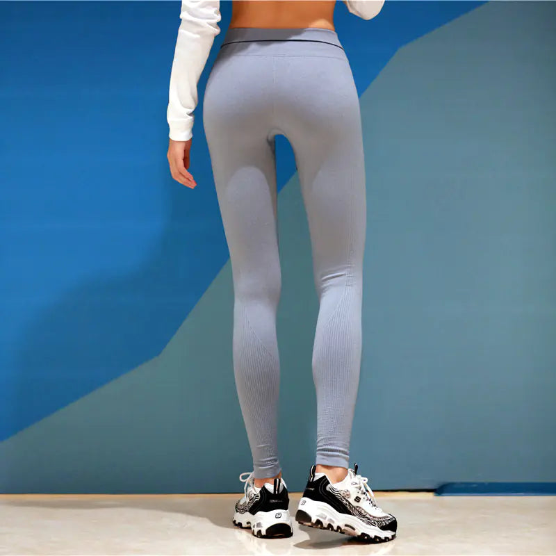 Seamless High-Stretch Yoga and Running Pants