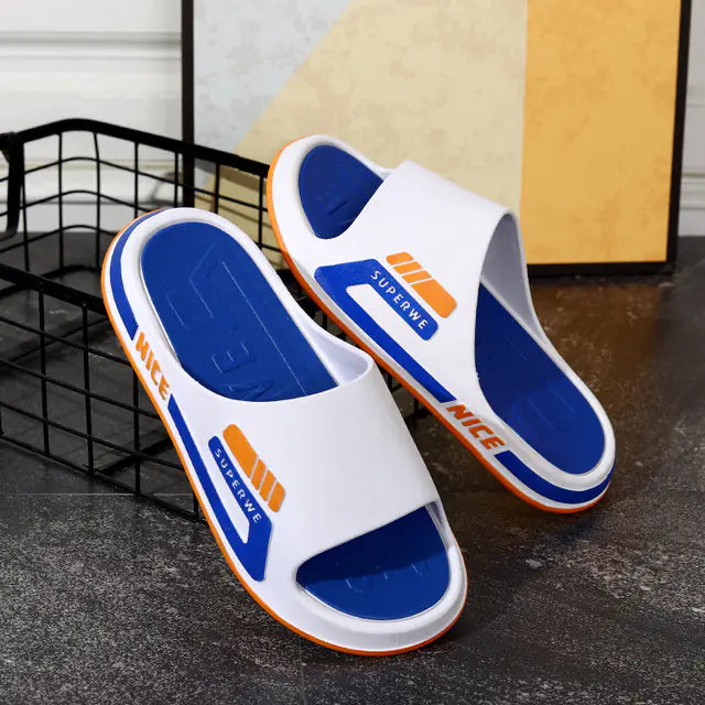 Men's Anti-Slip Casual Beach Slippers and Indoor Shoes
